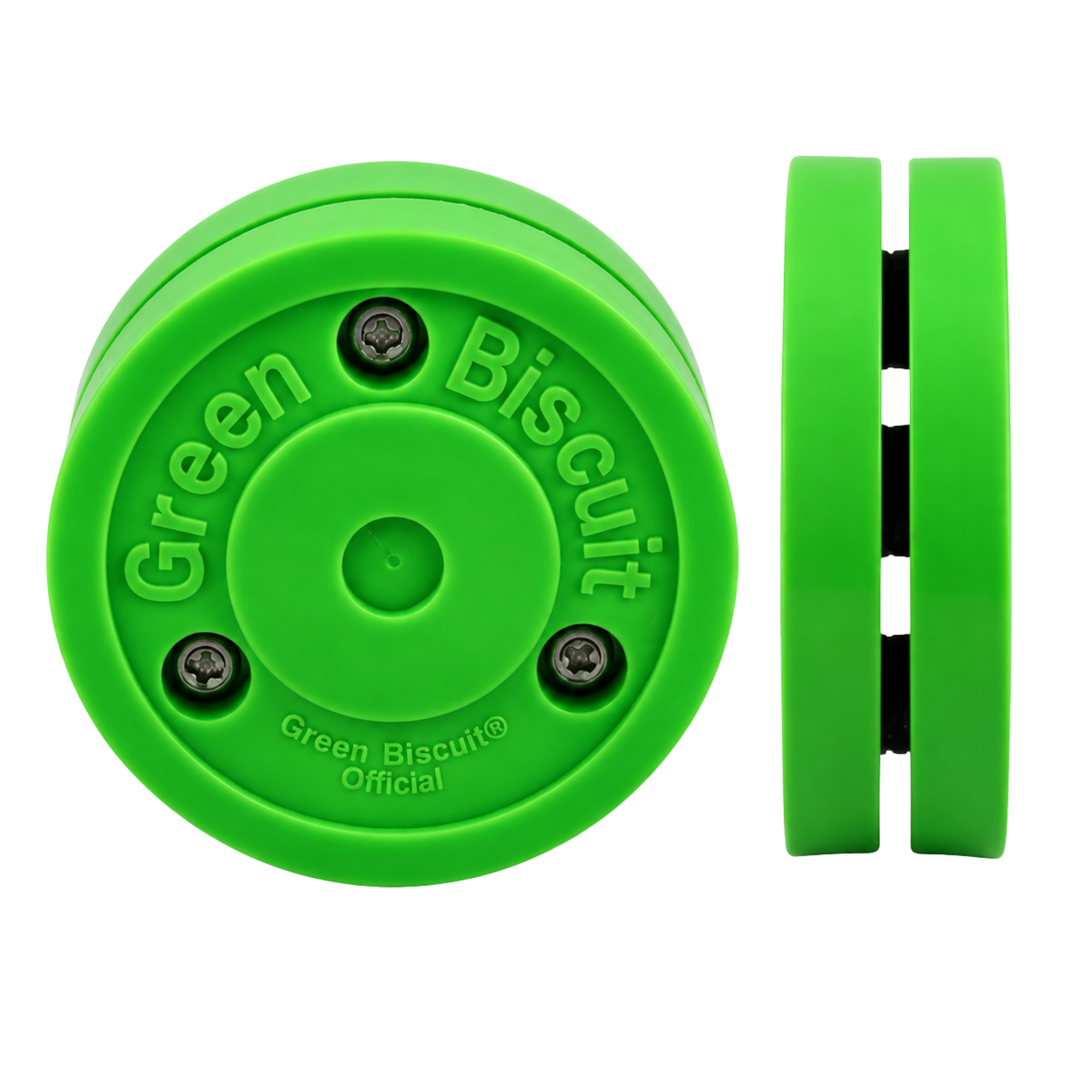 Green Biscuit puck